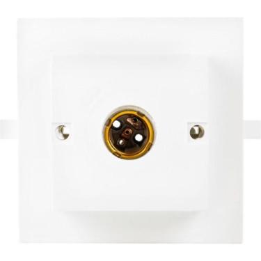 Imagem de Plafonier Pvc Interneed Branco Quadrado Soquete Porcelana E27 67894, B