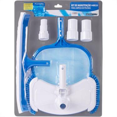 Imagem de Kit Limpeza Escova/Peneira/Aspirad Fluid - FLUIDRA