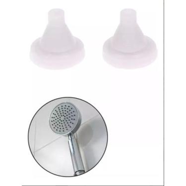 Imagem de 500 Bicos Silicone Reserva Ducha Fria Inox Furo Encaixe - Ralph Couch,