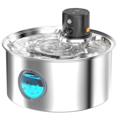 Imagem de Fonte de Água para Gato TOONIOOS - Sem Fio e Recarregável - 3,2L