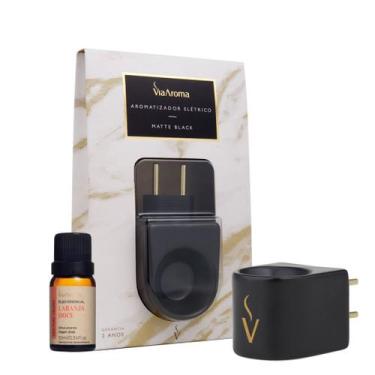 Imagem de Difusor Elétrico Bivolt e Óleo Essencial Via Aroma - Escolha o seu, Pr