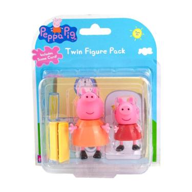 Imagem de Boneco Miniatura Peppa Pig C/2