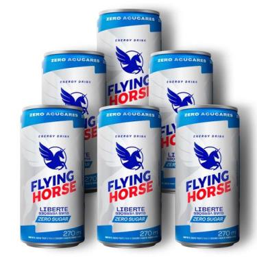 Imagem de Energético Flying Horse Energy Drink Zero 270ml 6 Unidades