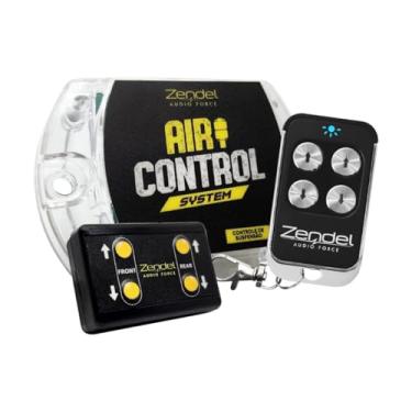 Imagem de Controle Altura Suspensão Ar Longa Distância Painel Comando Manual Com Controle Modo Pulso Air Control System 4 Saídas