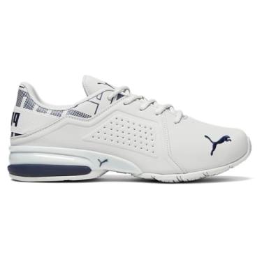 Imagem de PUMA Tênis de corrida masculino Viz Runner Repeat - Cinza - Tamanho 44