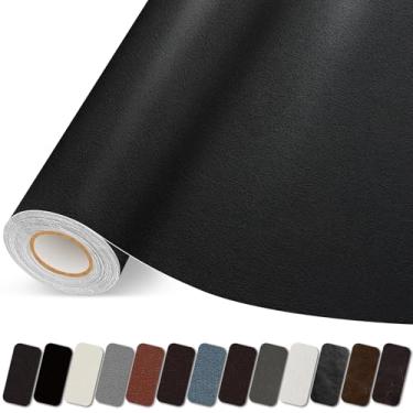 Imagem de Lifenion Patch de reparação de couro, fita autoadesiva de reparação de couro, grande kit de patch de vinil para sofás, sofá, móveis, assentos de carro, cadeiras de escritório, armários, bolsas