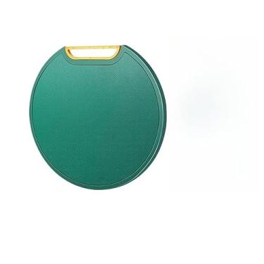 Imagem de Tábua De Corte Antiderrapante Anti-mofo Redonda Com Suporte - Corte Carnes, Legumes E Frutas