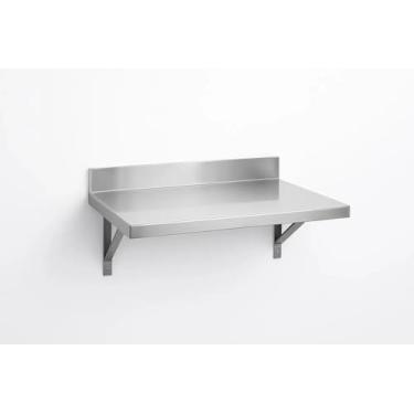 Imagem de Prateleira Inox 60cm X 26cm Inoxidavel Industrial - Prateado