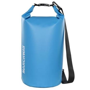 Imagem de Saco seco MARCHWAY 5L impermeável azul flutuante