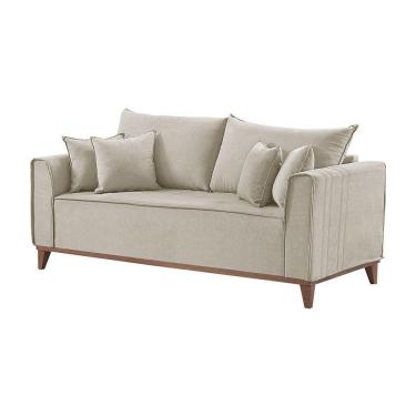 Imagem de Sofá 4 Lugares Living Linho M-46 Martins Creme