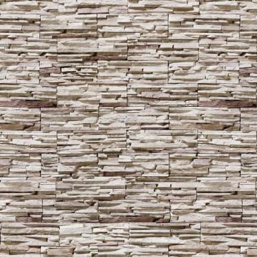 Imagem de Papel De Parede Pedras Canjiquinha Claras Autocolante Sala - LRP