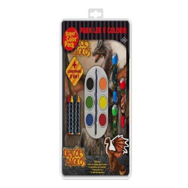 Imagem de Livro - Super Color Pack - Dragões - Editora DCL