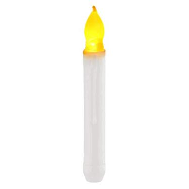 Imagem de Velas Eletrônicas Longas Led Criação Simulação de Lágrimas Controle Remoto para Ambiente Casamento Religião Festa Romântico e Feriado