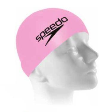 Imagem de Touca de Natação Speedo Big Swim Cap, Rosa