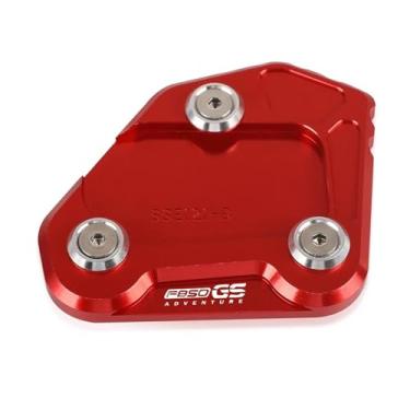 Imagem de Anti-derrapante Suporte lateral CNC Ampliar para F750 GS F850GS ADVENTURE F 850GS 2018 2019 2020 2021 2022 2023(Red c)