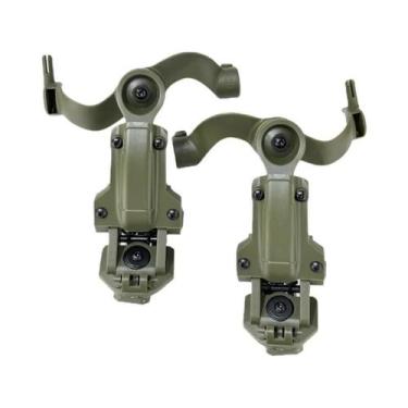 Imagem de Suporte Tático Para Headset Em Trilho M-Lok Para Capacete ACH, Adaptad