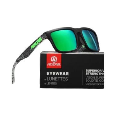 Imagem de Óculos De Sol Polarizados Quadrados Masculinos KDEAM 2022 Para Estilo 