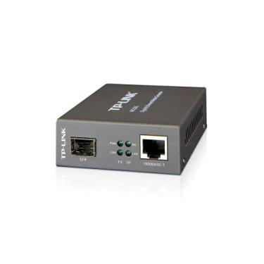 Imagem de Conversor de Mídia TP-Link MC220L Gigabit SFP 10KM - TPLINK OMADA
