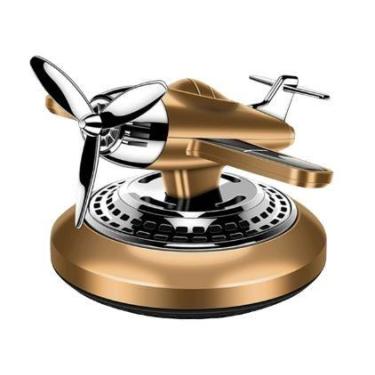 Imagem de Aromatizante Automotivo Solar Avião Hélice Giratória Perfume para Carr