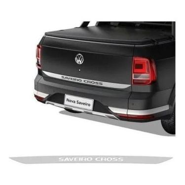 Imagem de Faixa Saveiro Cross G7 2017/2020 Adesivo Tampa Traseira Vw - Resitank,