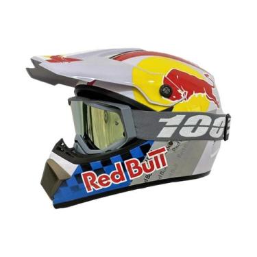 Imagem de Capacete De Motocross Adulto Profissional Para ATV, Downhill, Mountain