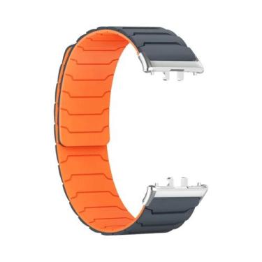 Imagem de Pulseira Inteligente Samsung Galaxy Fit 3 Com Fivela Magnética Ajustáv