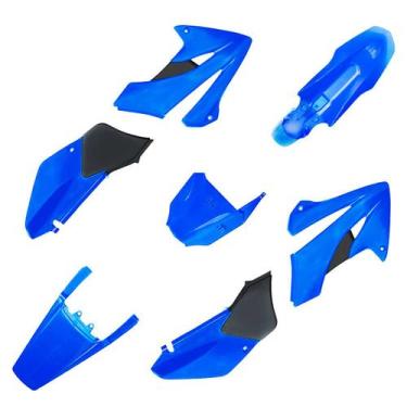 Imagem de Kit Carenagem Amx Sport Xr 250 Tornado Argentina C/ Number, Azul