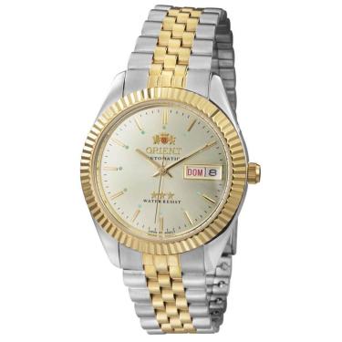 Imagem de Relógio Orient Masculino Ref: 469ed1f C1ks Automático Clássico Bicolor