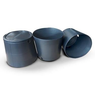 Imagem de Embalagem 2,8 Lts Plástico Flexível Mudas Plantas 10 und