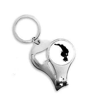 Imagem de Desporto Saltar Patinador Jogador de Pregas Anel Alicate Chaveiro Abridor de Garrafas Cortador