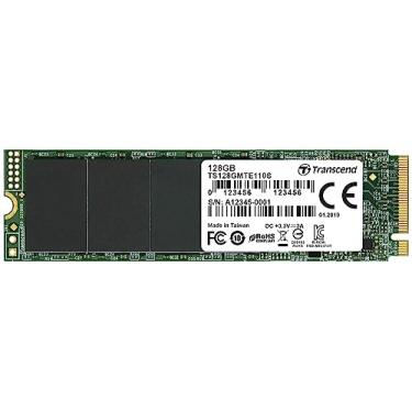 Imagem de Transcend 128 GB Nvme PCIe Gen3 X4 MTE110S M.2 SSD Unidade de estado sólido TS128GMTE110S