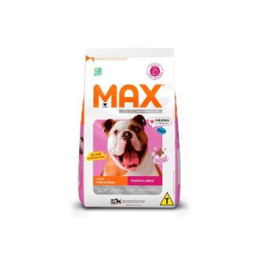 Imagem de Ração Max Para Cães Adultos Light Sabor Frango E Arroz 15Kg - Max Cães