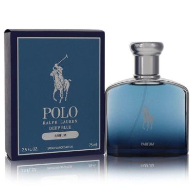 Imagem de Perfume Ralph Lauren Polo Deep Blue para homens 75 ml em spray de perfume