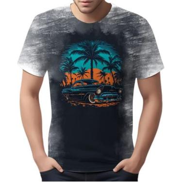 Imagem de Camiseta Camisa Estampadas Carros Moda Cenário Praia Hd 6 - Enjoy Shop