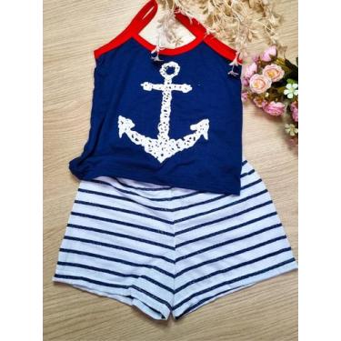 Imagem de Pijama Infantil Baby Doll Alcinha Verão Short Doll - Ninfrodite, Ancor
