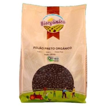 Imagem de Feijão Preto Orgânico Biorgânica 2Kg - Biorganica