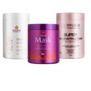 Imagem de Kit Cronograma Capilar Blond Para Loiros Dyusar Cosméticos - Dyusar Co