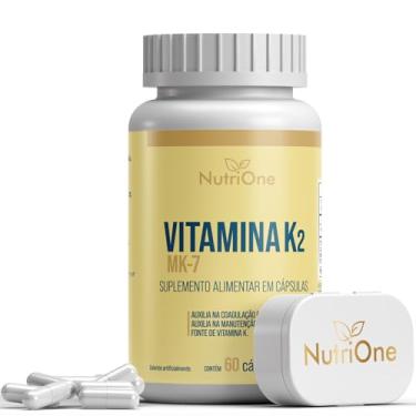 Imagem de Vitamina K2 Mk7 Menaquinona 60 Capsulas 500mg - Nutrione