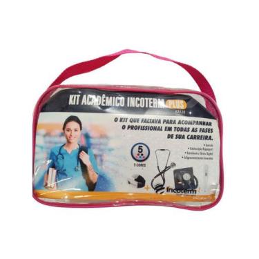 Imagem de Kit acadêmico KA120 Plus Iconterm  - INCOTERM, BORDO
