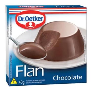 Imagem de Mistura para Flan de Chocolate Dr.Oetker 40g