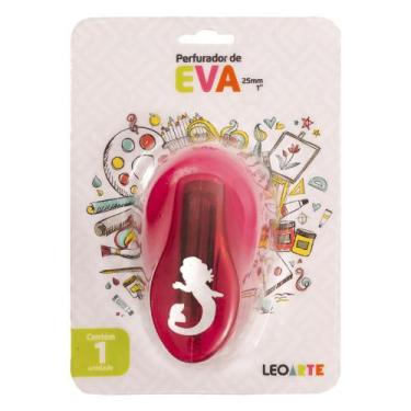 Imagem de Perfurador de EVA 25mm Sereia Rosa - Leo&Leo