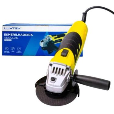 Imagem de Esmerilhadeira 800W para Cortes e Desbastes Profissionais 110V - Luate