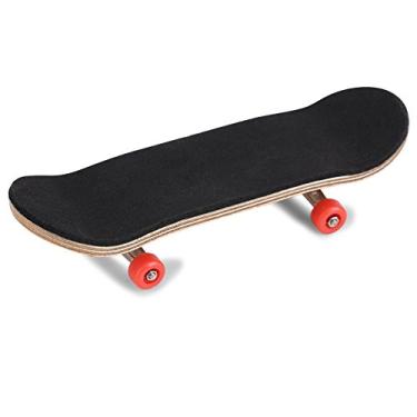 Imagem de Skates de Dedo de Madeira de Bordo de 5 Camadas, Equipados Com Rodas de Rolamento Totalmente Fechadas, Almofada de PU Espessa, Borracha Elástica, Conjunto Completo Com Caixa para