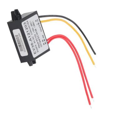 Imagem de Conversor Ac 10-28v para Dc 12v, Módulo de Fonte de Alimentação à Prova D'água para Carro, Adaptador de Energia Dc (3A)