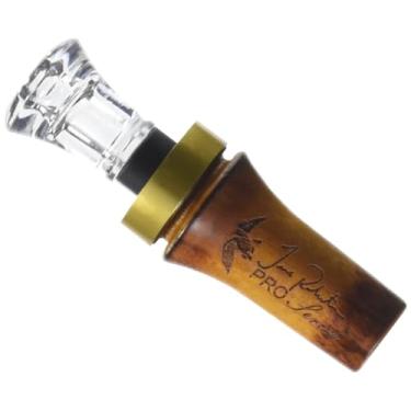 Imagem de Duck Commander Jase Robertson Pro Series Duck Call - Fácil de soprar, dupla palheta de madeira chamada de pato acessórios de caça - Sebe queimada