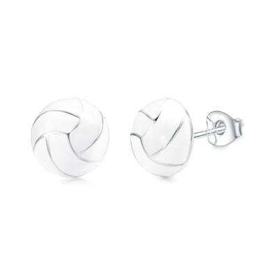 Imagem de Brincos esportivos para mulheres, homens, beisebol, futebol, futebol, softbol, rúgbi, brincos esmaltados, acessórios de joias, lembrancinhas de festa, presentes para fãs de esportes, amantes de