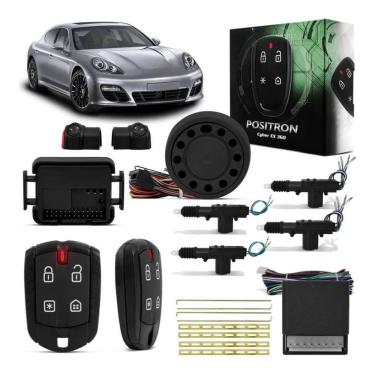 Imagem de Alarme Positron Exact Ex360 Cyber + Trava Eletrica 4 Portas