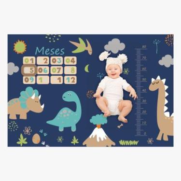 Imagem de Cenario Tapete Mesversário Para Bebe Menino E Menina - Miguel Baby, Va