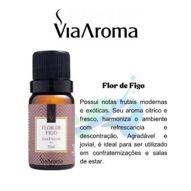 Imagem de Essência Via Aroma 10ML Para Aromatizador Difusor de Ambiente Elétrico