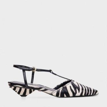 Imagem de Slingback Carrano Strips  Prisma  Print   Feminino-Feminino